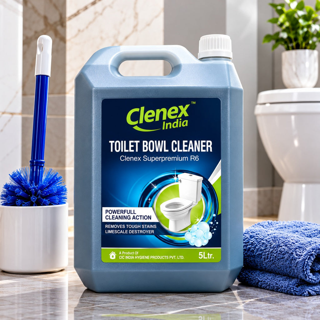 Clenex India Toilet Bowl Cleaner – Superpremium R6 (5 Litre)