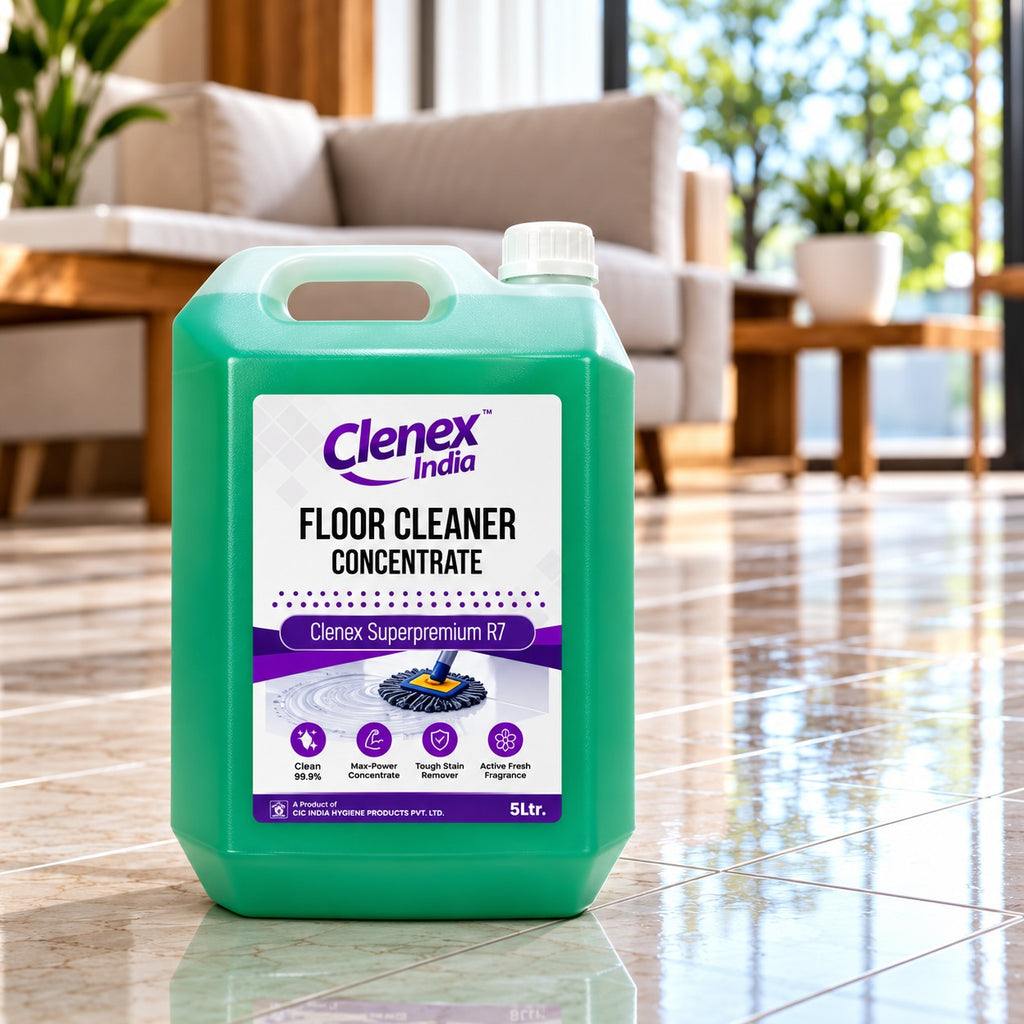 Clenex India Floor Cleaner Concentrate – Superpremium R7 (5 Litre)